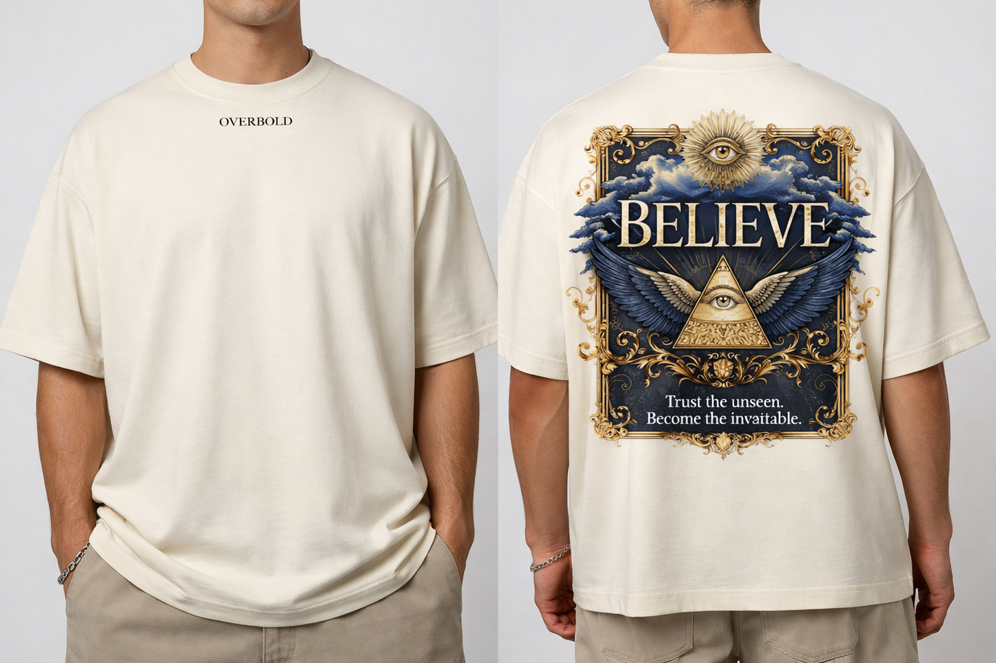 OVERBOLD “Believe” Oversized Tee